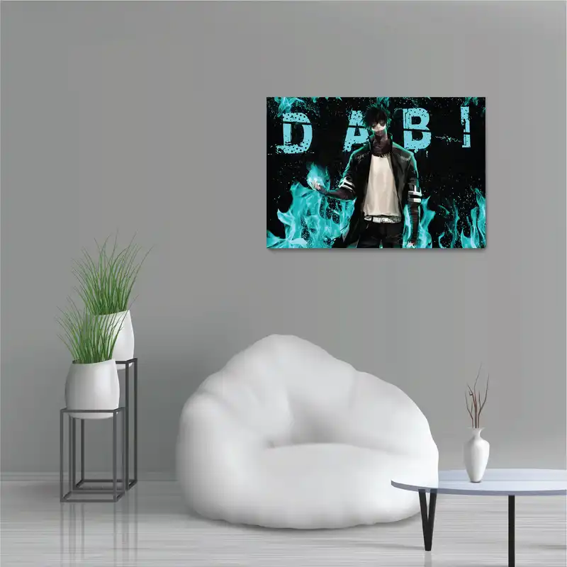 پوستر طرح انیمه آکادمی قهرمانانه من دابی My Hero Academia Anime Dabi مدل NV0519