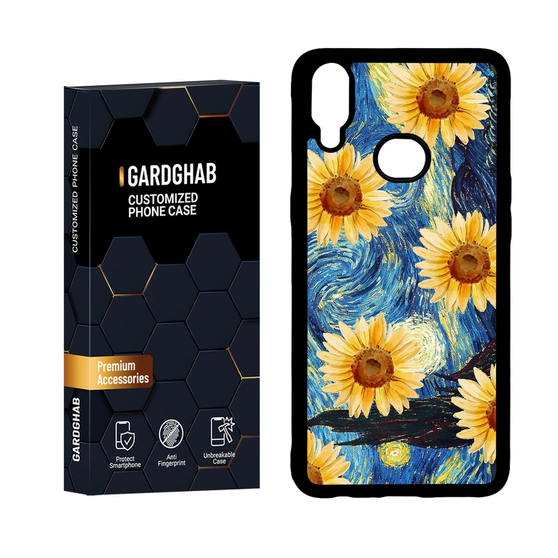 کاور گارد قاب مدل دورژله ای هنری مناسب برای گوشی موبایل سامسونگ Galaxy A10s