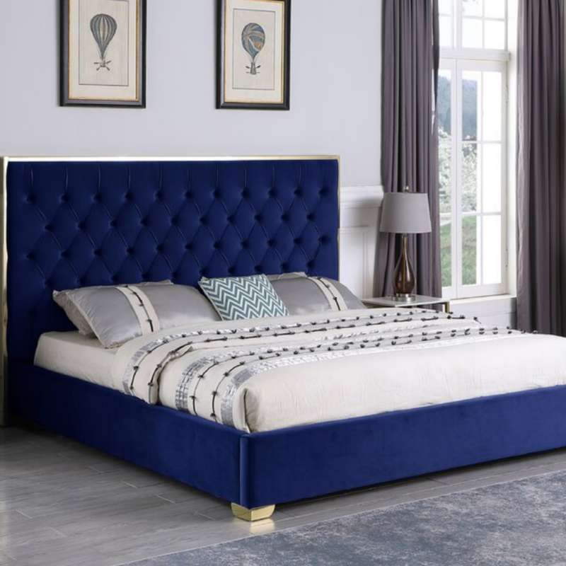 تخت خواب کد M.P 5661 دو نفره سایز 160×200 سانتی متر