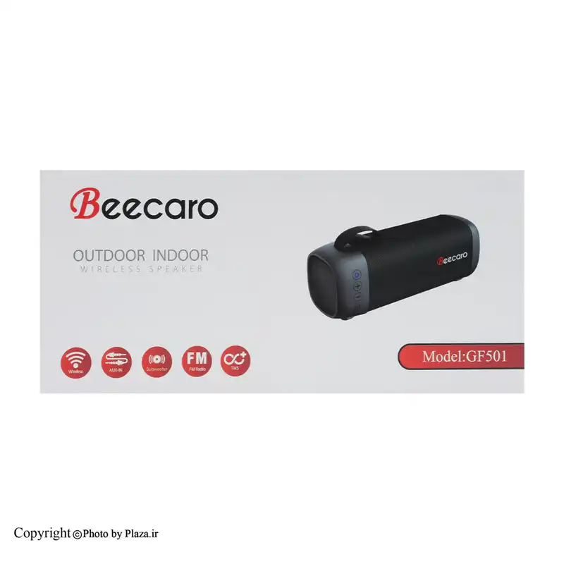 اسپیکر بلوتوثی قابل حمل بیکارو مدل GF 501