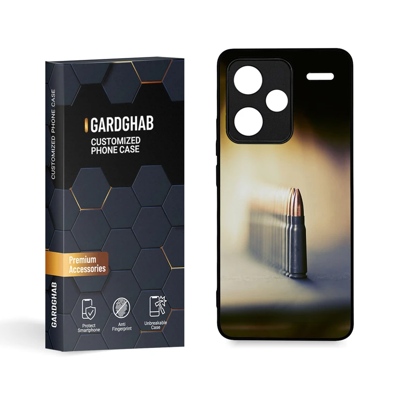 کاور گارد قاب مدل پسرانه مناسب برای گوشی موبایل شیائومی Redmi Note 13 Pro Plus 5G