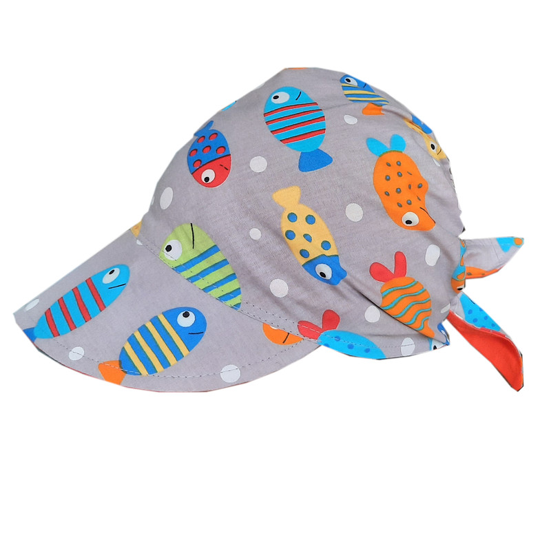 کلاه آفتابگیر بچگانه مدل FISH.O