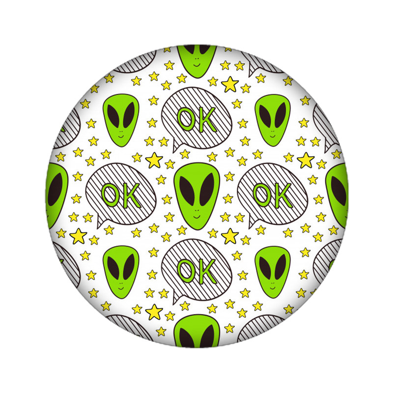 استیکر تزئینی موبایل و تبلت مدل ok کد 2863
