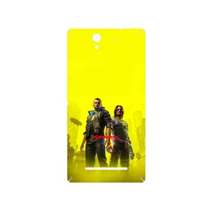 MAHOOT Cyberpunk Game Series Cover Sticker for Sony Xperia C3 Dual