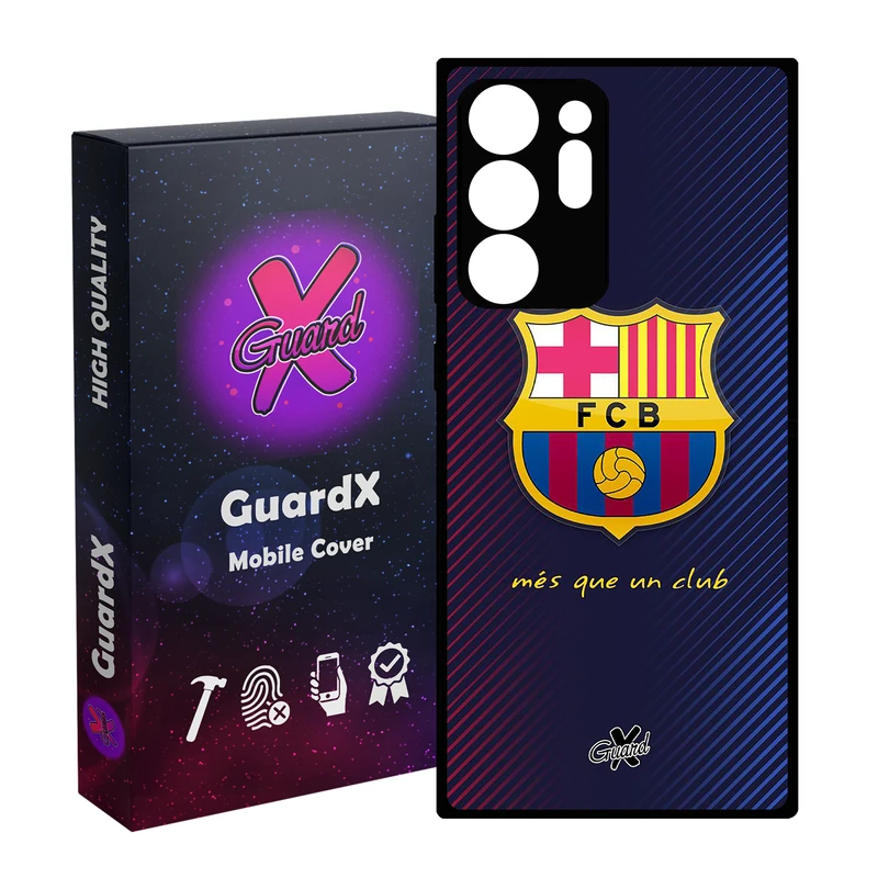 کاور گارد ایکس طرح Barcelona مدل Glass10058 مناسب برای گوشی موبایل سامسونگ Galaxy Note 20 Ultra