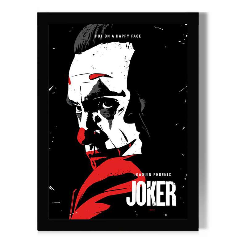 تابلو مدل دیواری طرح فیلم جوکر | Joker کد FD162