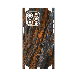MAHOOT Wood Texture 6-FullSkin Cover Sticker for Apple iPhone 15 Pro Max