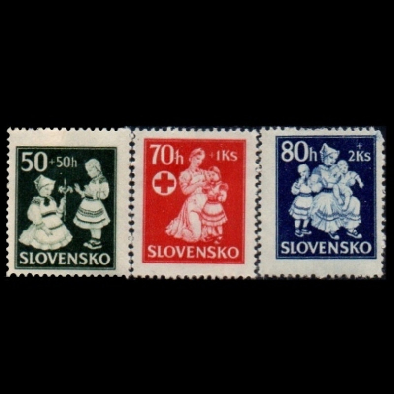 تمبر یادگاری مدل تمبرهای خیریه 1943 مجموعه 3 عددی