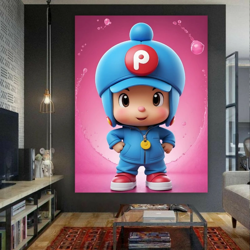  تابلو بوم طرح کارتونی کد BK1827