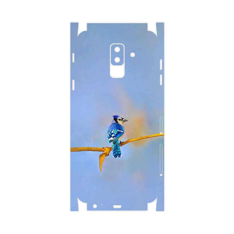 برچسب پوششی ماهوت مدل Cyanocitta cristata-FullSkin مناسب برای گوشی موبایل سامسونگ Galaxy A6 Plus 2018