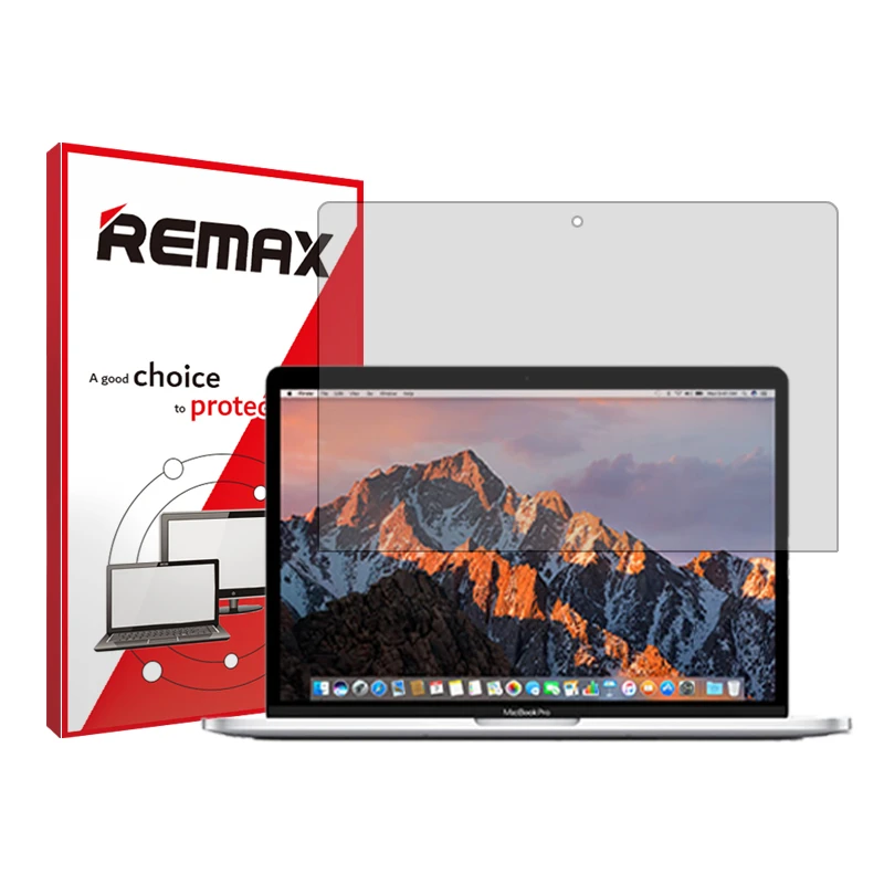 محافظ صفحه نمایش شفاف ریمکس مدل Resistant مناسب برای لپ تاپ اپل macbook pro 13 2016-2017