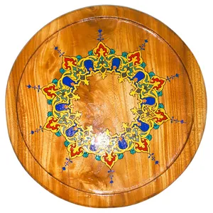 سینی چوبی مدل پایه دار E77