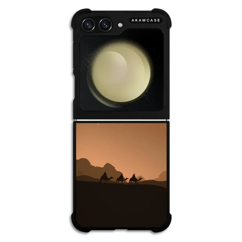 کاور آکام مدل AMC-WSGZFLIP5-DESERT-20 مناسب برای گوشی موبایل سامسونگ Galaxy Z Flip 5