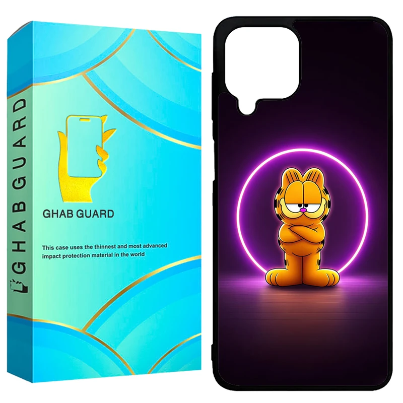 کاور قاب گارد طرح گارفیلد مدل GCHPA224 مناسب برای گوشی موبایل سامسونگ Galaxy A22 4G / M22 4G / M32 4G  