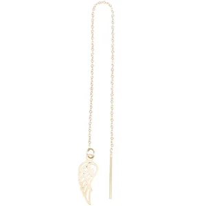 گوشواره طلا 18 عیار رزا مدل EGB02