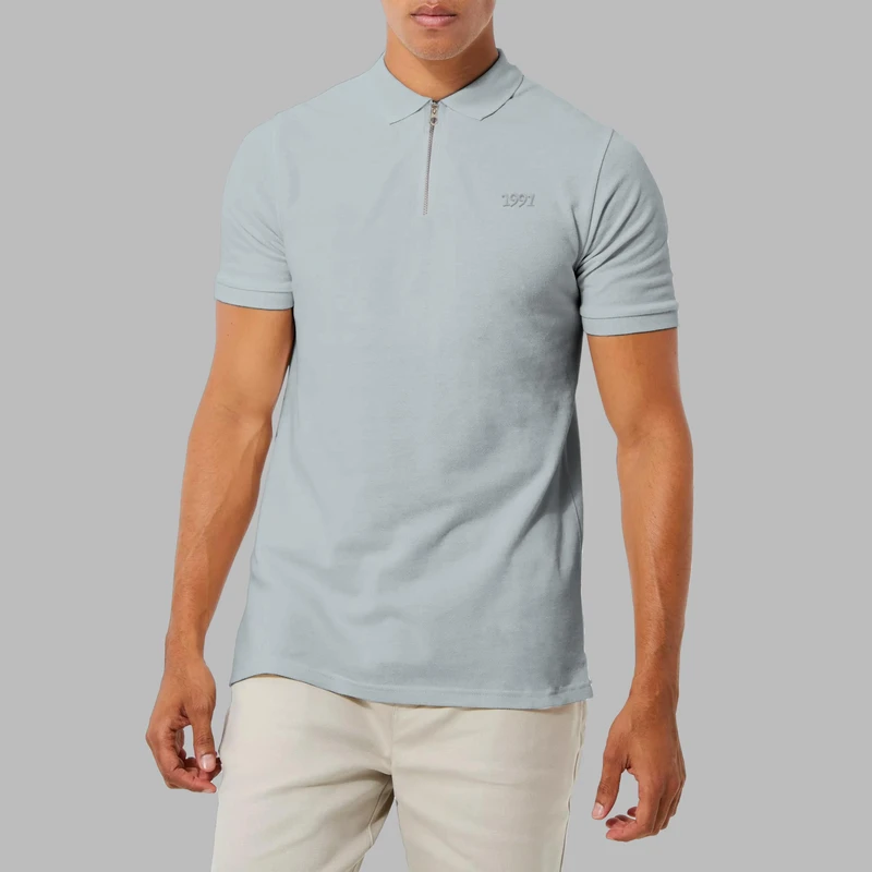 پولوشرت ورزشی آستین کوتاه مردانه نوزده نودیک مدل POL1922 G