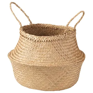 گلدان حصیری طرح کوزه ای کد S060