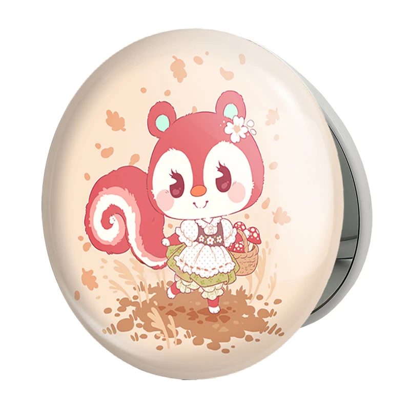 آینه جیبی خندالو طرح بازی انیمال کراسینگ (Animal Crossing) مدل تاشو کد 32646