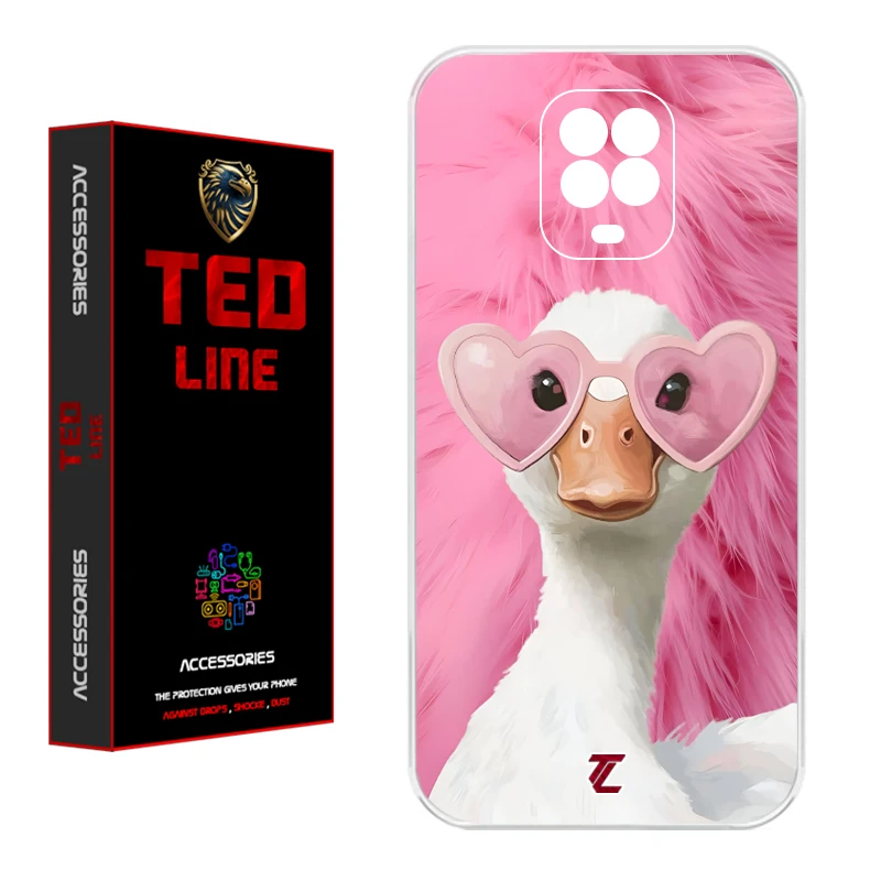 کاور تدلاین طرح اردک کد 1166 مناسب برای گوشی موبایل شیائومی Redmi Note 9S / Note 9 Pro