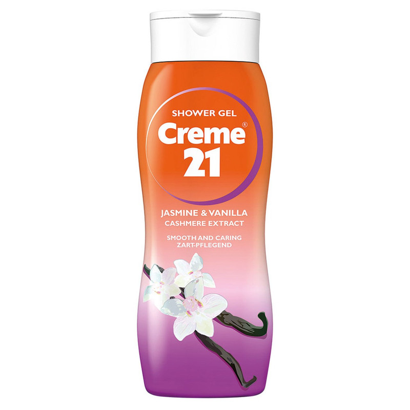 شامپو بدن کرم 21 مدل Jasmine And Vanilla حجم 250 میلی لیتر