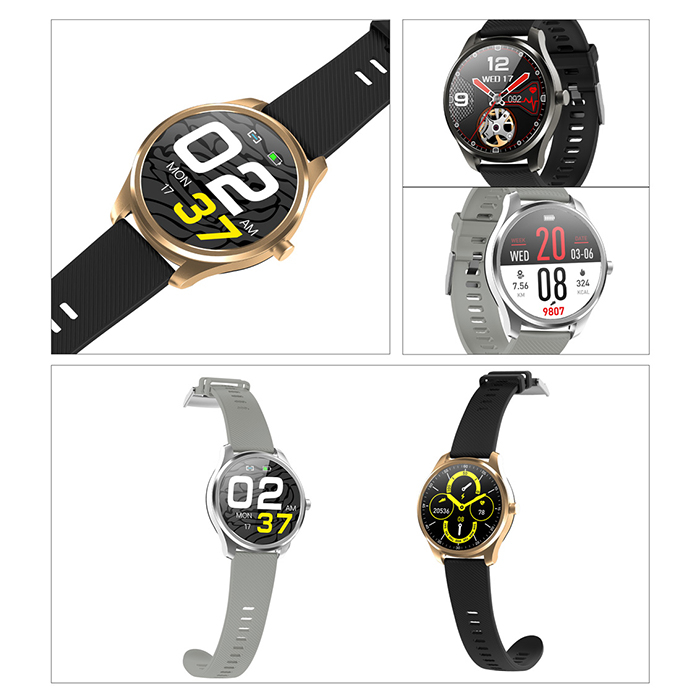 KINGWEAR KW35 Smart Watch 1.28 Inch Ultra Thin bluetooth Music Control Real  Time Weather Display Sport Smartwatch Android IOS|Smart Watches| -  AliExpress
