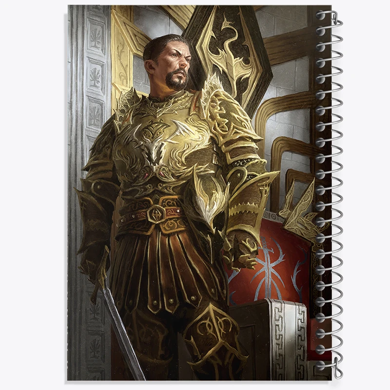 دفتر لیست خرید 50 برگ خندالو طرح بازی اسکایریم (Skyrim) کد 32754