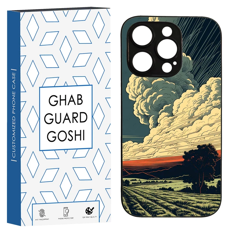 کاور قاب گارد گوشی طرح منظره کد TPU-163 مناسب برای گوشی موبایل اپل Iphone 14 PRO