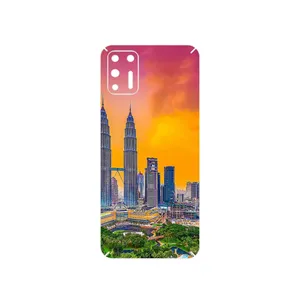 MAHOOT City of Kuala Lumpur Cover Sticker for Motorola Moto G9 Plus