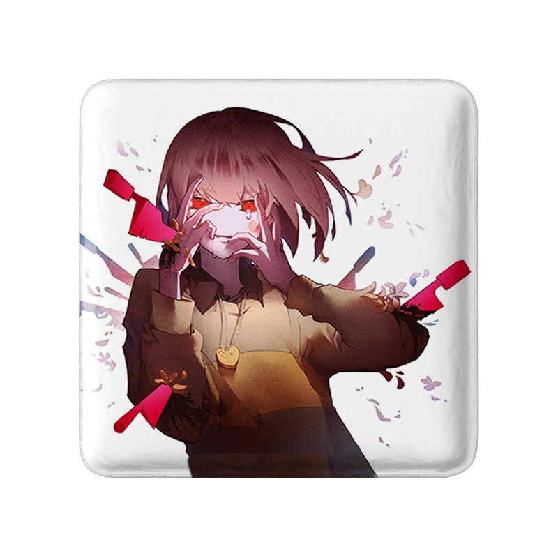 پیکسل خندالو طرح بازی آندرتیل (Undertale) مدل مربعی کد 31749