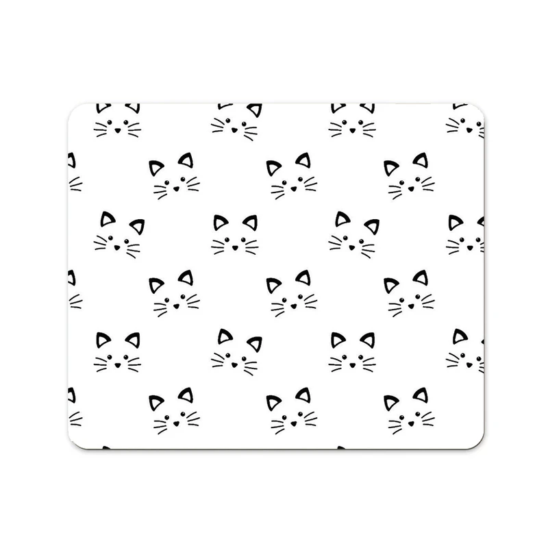 ماوس پد پاد آفرین طرح گربه بامزه کد 914 سایز 19*24 سانتی متر