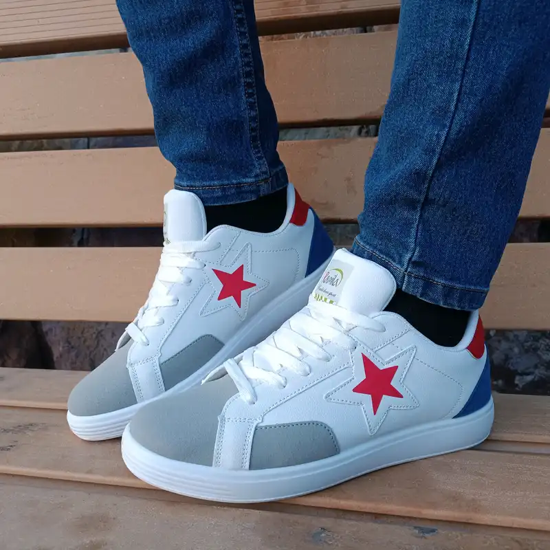 کفش روزمره زنانه مدل رامیلا کد p.t رنگ سفید