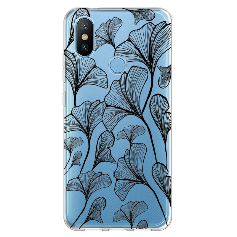 کاور مگافون طرح برگ مدل C51-B مناسب برای گوشی موبایل شیائومی Redmi 6 Pro / Mi A2 Lite