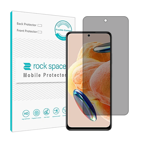 محافظ صفحه نمایش حریم شخصی راک اسپیس مدل HyPRV مناسب برای گوشی موبایل شیائومی Redmi Note12 Pro 4G