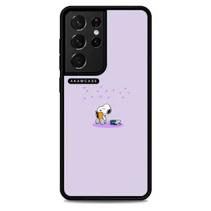 AKAM AMCWSGS21U-SNOOPY16 Cover For Samsung Galaxy S21 ULTRA