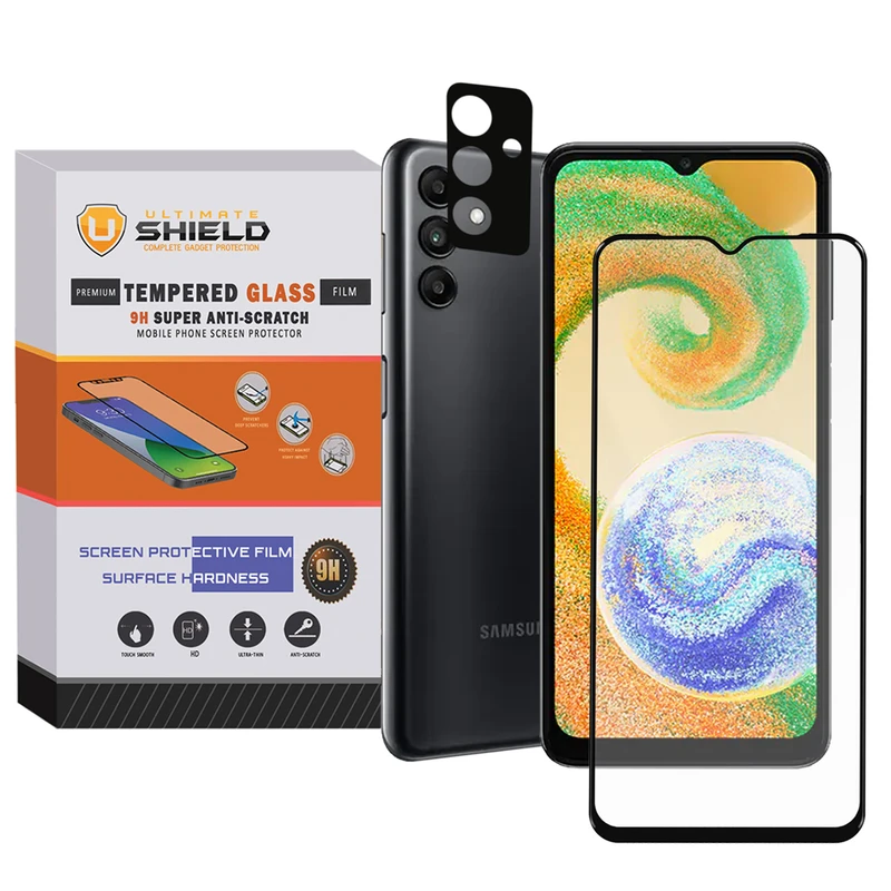 محافظ لنز دوربین آلتیمیت شیلد مدل FLZ-UG مناسب برای گوشی موبایل سامسونگ Galaxy A04s / a13 5G / M13 4G به همراه محافظ صفحه نمایش گوشی