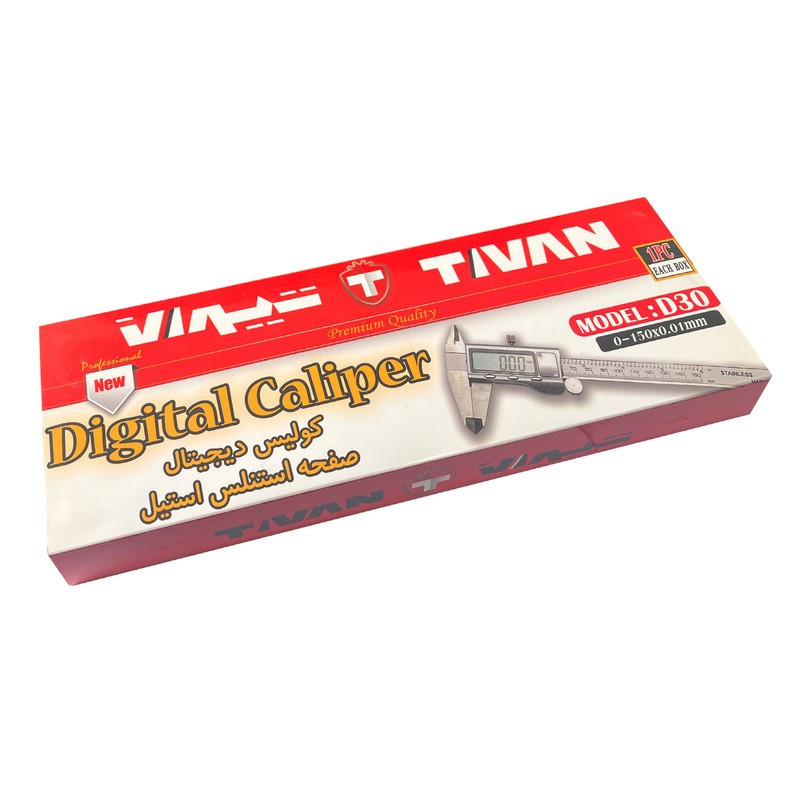 کولیس دیجیتال تیوان مدل :D30 گستره 0-150 میلیمتر کولیس دیجیتال تیوان مدل :D30 گستره 0-150 میلیمتر