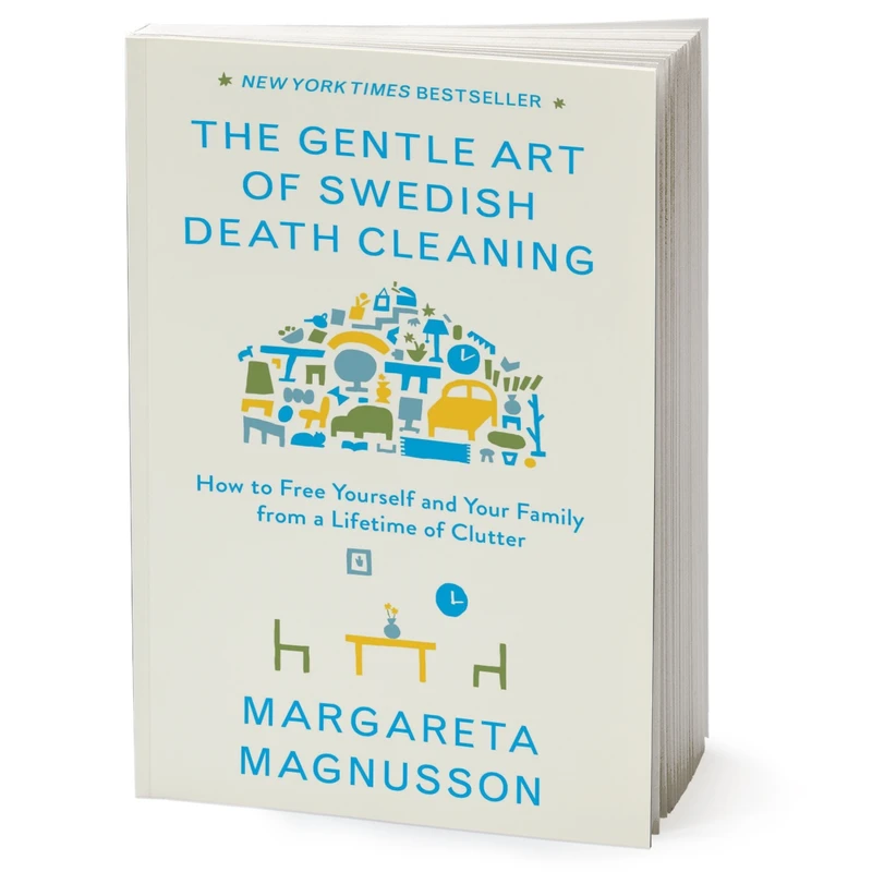 کتاب The Gentle Art of Swedish Death Cleaning اثر Margareta Magnusson انتشارات Simon and Schuster Inc