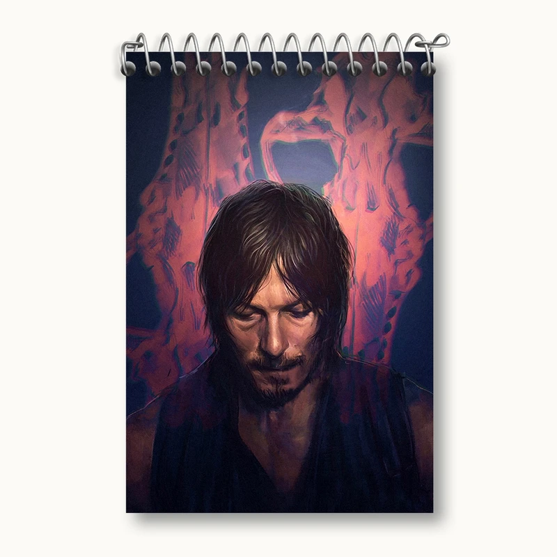 دفتر یادداشت 50 برگ خندالو مدل دریل مردگان متحرک کد F874