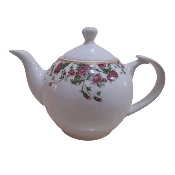 قوری الماس مدل گل سرخ قوری الماس مدل گل سرخ