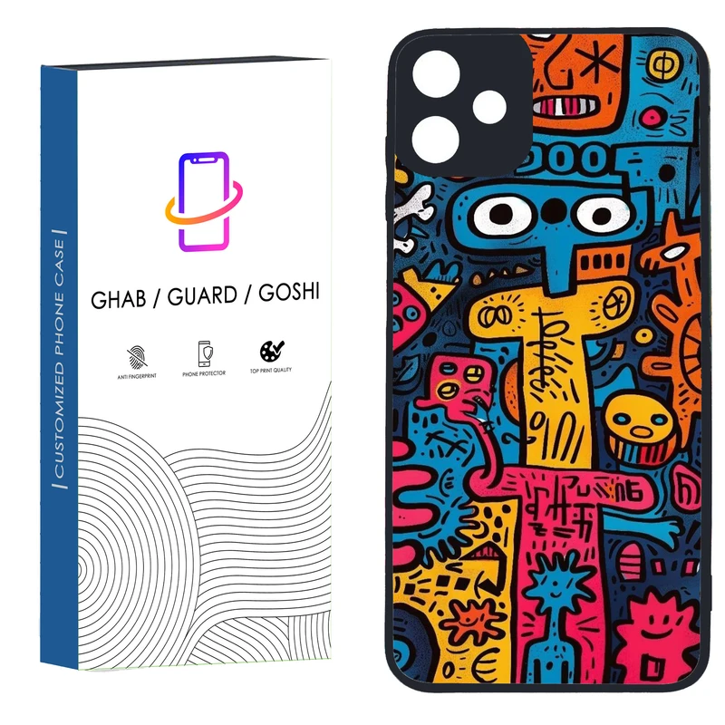 کاور قاب گارد گوشی طرح فانتزی کد 7 ـ TPU مناسب برای گوشی موبایل سامسونگ Galaxy A05