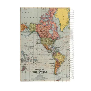 دفتر طراحی 65 برگ طرح مرز بندی کشورها کد ROST-123