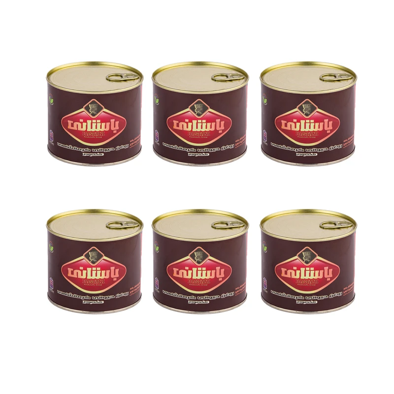 روغن حیوانی کرمانشاهی مخصوص باستانی - 450 گرم مجموعه 6 عددی