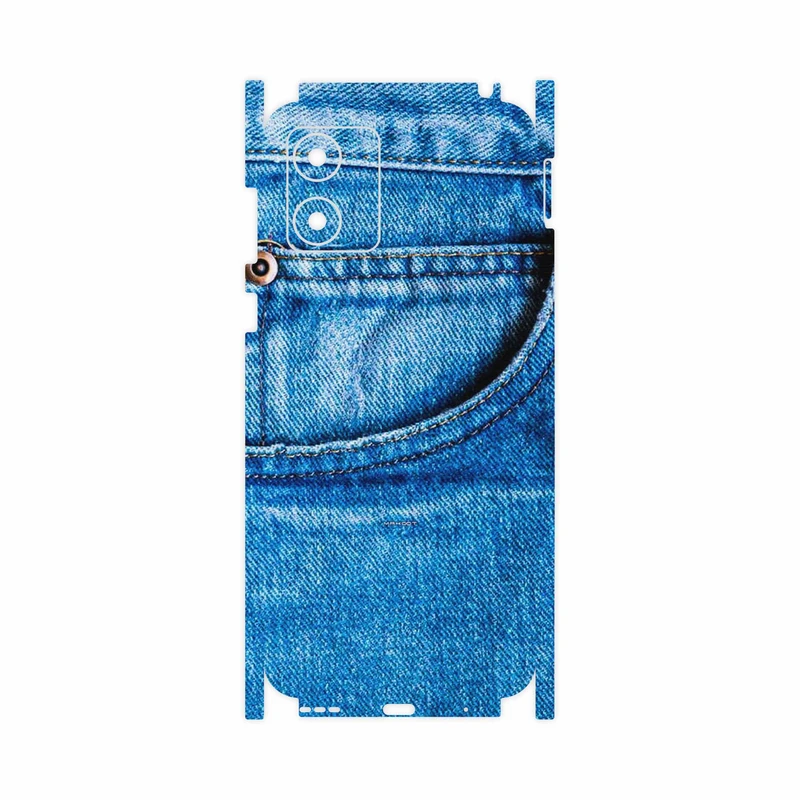 برچسب پوششی ماهوت مدل Fabric Texture 7-FullSkin مناسب برای گوشی موبایل موتورولا Moto E13