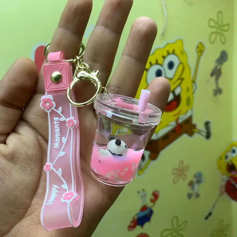 جاکلیدی مدل آکواریومی اسموتی طرح پاندا