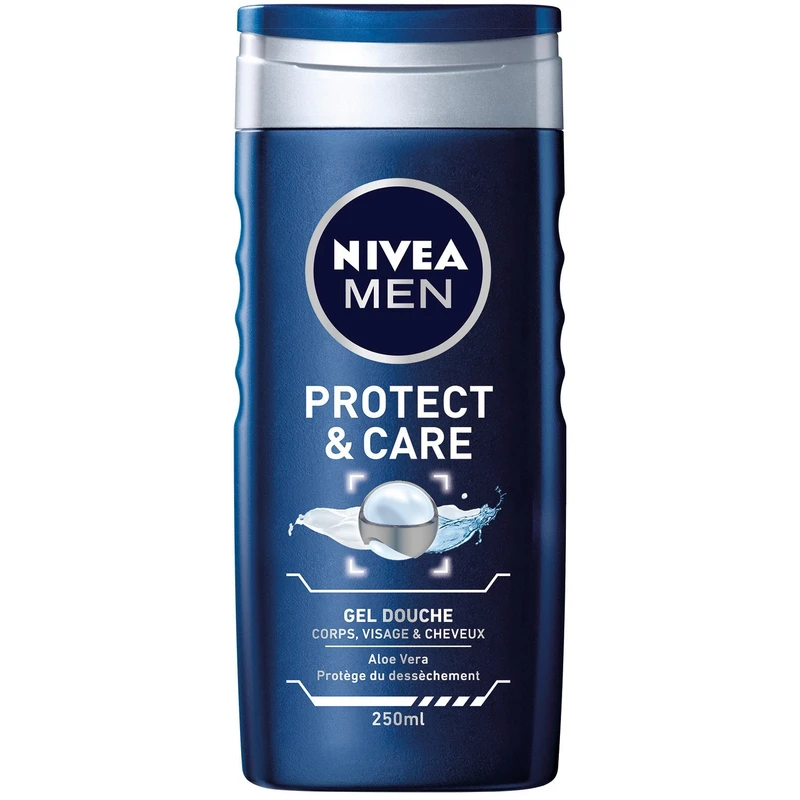 شامپو بدن نیوآ مدل protect &amp; care حجم 250 میلی لیتر