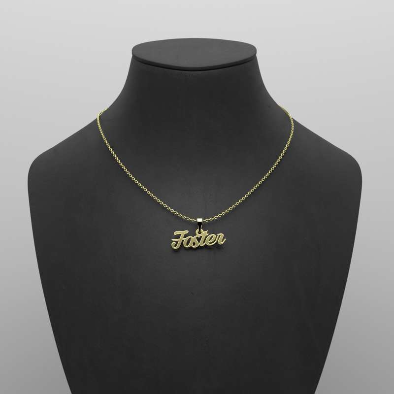 گردنبند طلا 18 عیار زنانه مدوپد مدل Foster گردنبند طلا 18 عیار زنانه مدوپد مدل Foster
