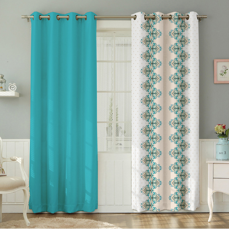 پرده نیروانا طرح مدرن مدل هازان کد 8667 سایز 140×280 سانتی متر
