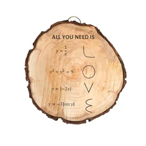 تابلو چوبی مدل  LOVE