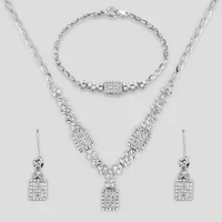 نیم ست طلا کم اجرت 18 عیار زنانه ناریا مدل میتریل کد SH18-4