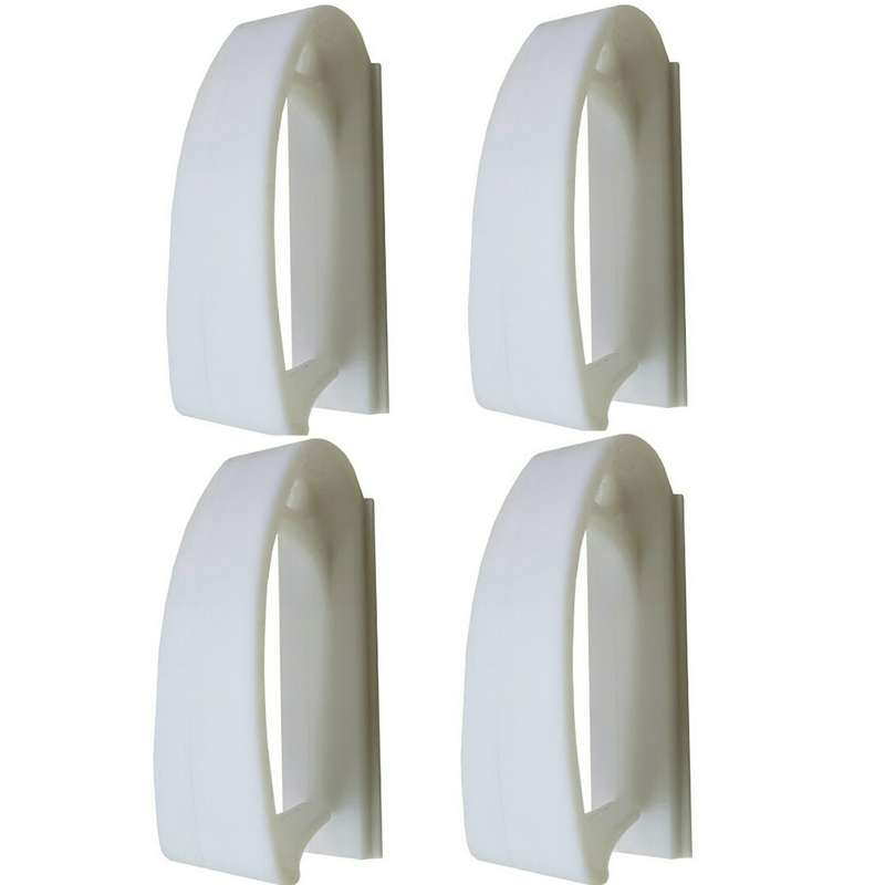 گیره نگهدارنده جارو و تی آی جواهر مدل ساده مجموعه 4 عددی